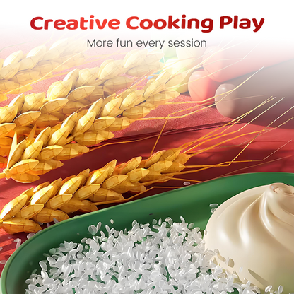 Ensemble de pâte à modeler pour enfants créatifs, cuisine chinoise