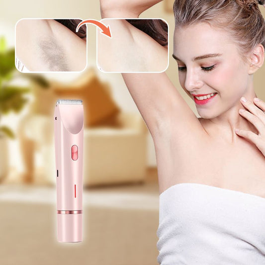 📢📢68% de réduction !!! 🎅Rasoir à Double Tête Étanche IPX7 pour Femmes