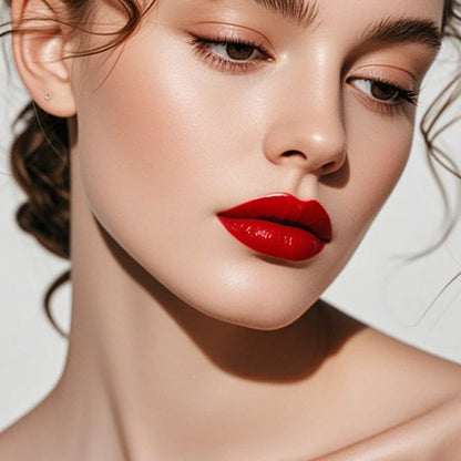 🔥 Promotion Éclair de Noël – 49% de réduction ! 💄 Rouge à Lèvres Pailleté Hydratant qui Change de Couleur – Double Couche, Longue Tenue & Activation Thermique