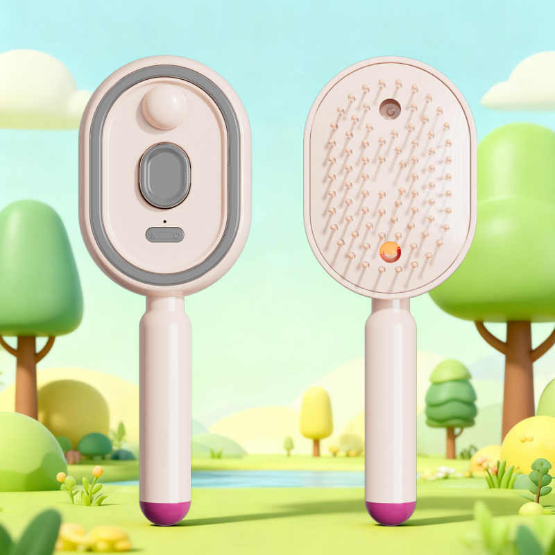💆‍♀️ 56% DE RÉDUCTION ! 🎉 Brosse Électrique Cheveux – Spray Hydratant, Massage & Lissant Instantané ✨📦
