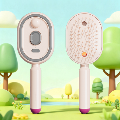 💆‍♀️ 56% DE RÉDUCTION ! 🎉 Brosse Électrique Cheveux – Spray Hydratant, Massage & Lissant Instantané ✨📦