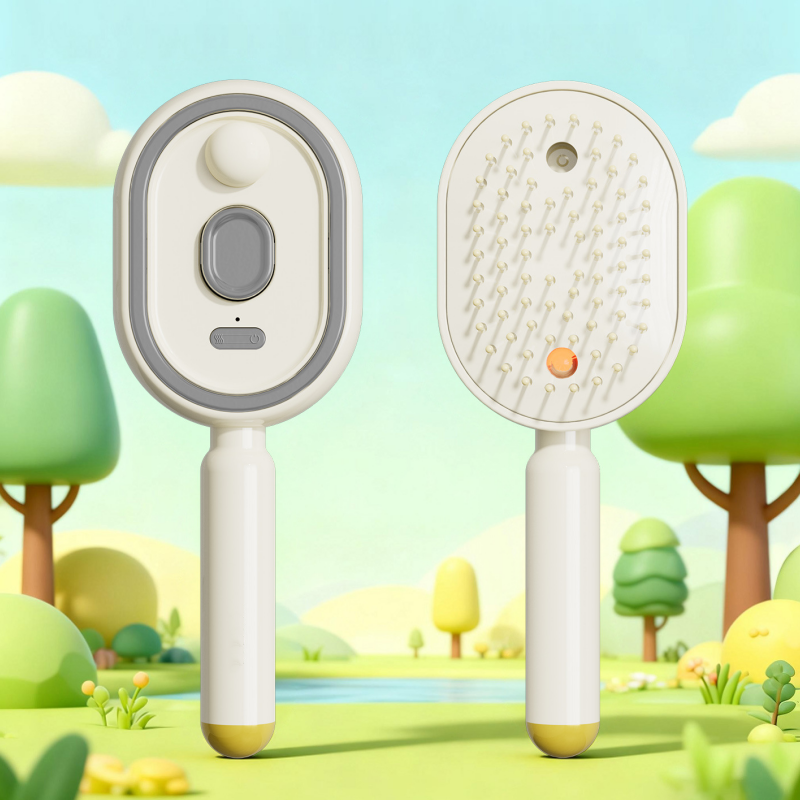💆‍♀️ 56% DE RÉDUCTION ! 🎉 Brosse Électrique Cheveux – Spray Hydratant, Massage & Lissant Instantané ✨📦