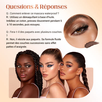 🎁 Achetez 1, obtenez 1 GRATUIT ! ✨ Mascara Fibre Waterproof – Longueur, courbure & volume intense sans paquets 🌟