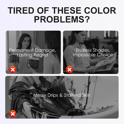 📢📢50 % de réduction !!!✨Cire colorante temporaire pour cheveux