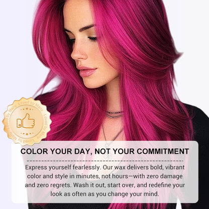 📢📢50 % de réduction !!!✨Cire colorante temporaire pour cheveux