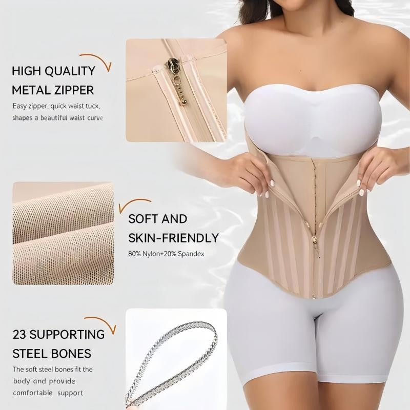 💥 Remise limitée -50% ✨ Gaine ventre plat réglable – Sublimez vos courbes