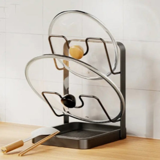 Organisateur de couvercles de casseroles pour la cuisine