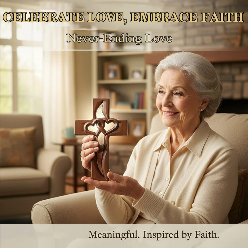 🎄 Promotion Exceptionnelle de Noël🎁Marriage Cross for Wall Decoration