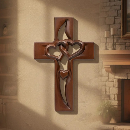 🎄 Promotion Exceptionnelle de Noël🎁Marriage Cross for Wall Decoration