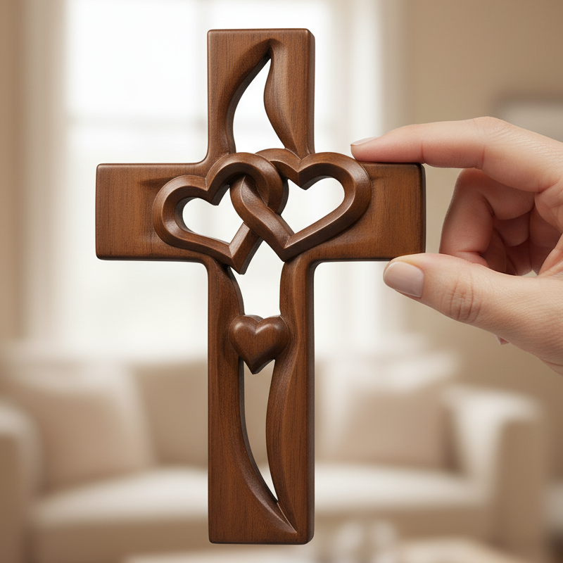 🎄 Promotion Exceptionnelle de Noël🎁Marriage Cross for Wall Decoration
