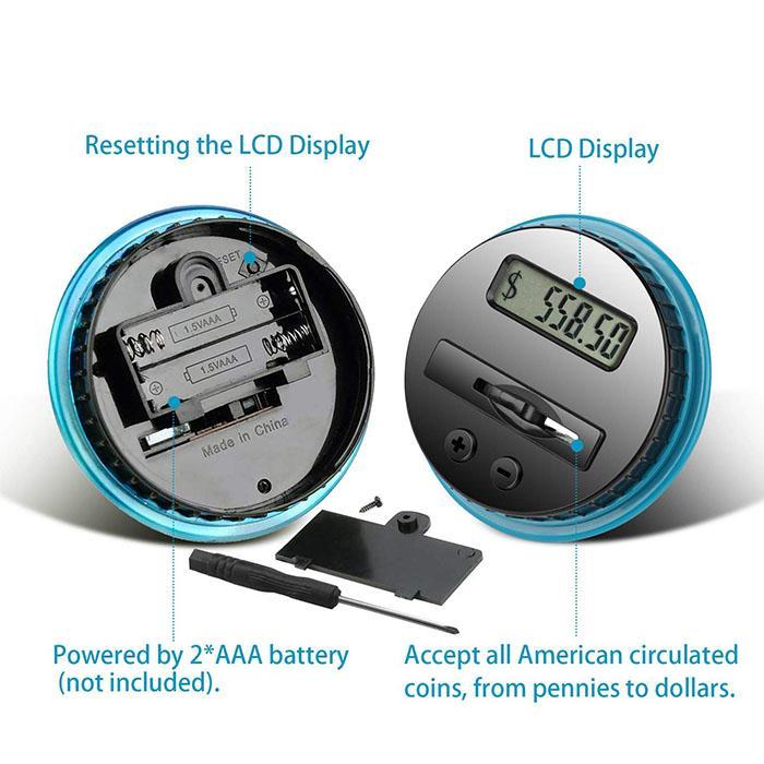💰 PROMO LIMITÉE 50% DE RÉDUCTION ! ✨ Tirelire Numérique Compteur Électronique – Ludique, Moderne 🧾