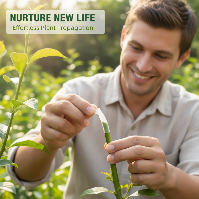 📢📢50% KORTING! 🌱✨ 50 stuks siliconen entingshulzen voor fruitbomen – Hoge slagingskans, biologisch afbreekbaar & zonder gereedschap!