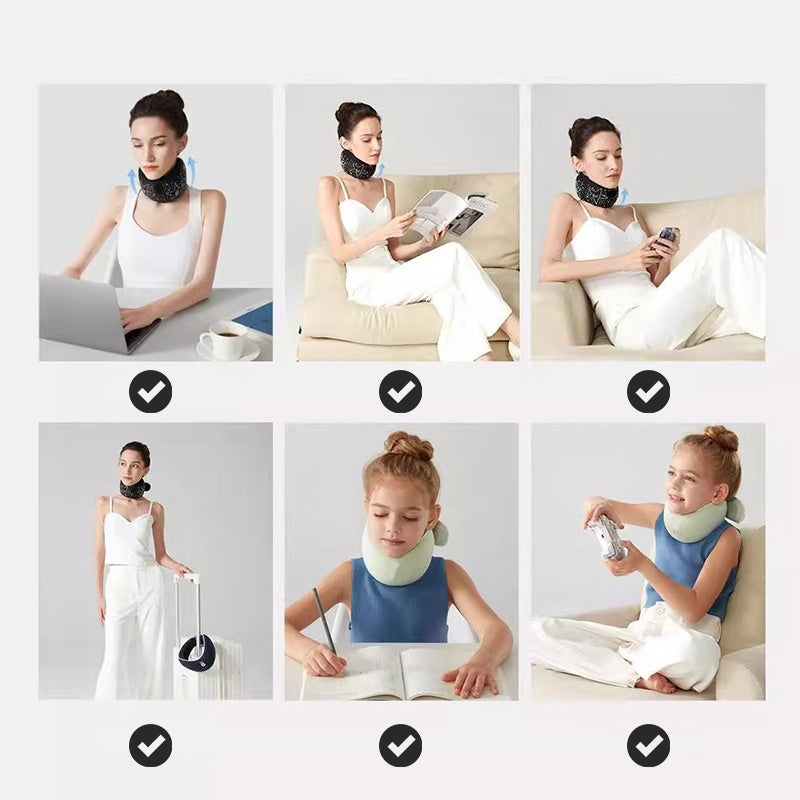 Collier Cervical Universel Confort – Doudou en mousse pour votre cou 🌿✨