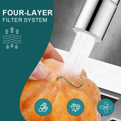 🚰✨ Robinet pivotant à 360° avec fonction 2 en 1 et gazéificateur d'eau potable – Des robinets précis pour une cuisine flexible et durable ! 🌱💧