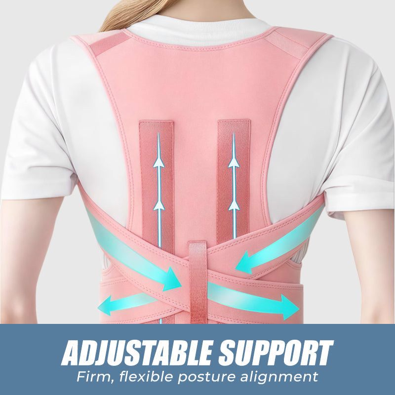 Correcteur de Posture avec Support Dorsal en Plaque d'Acier