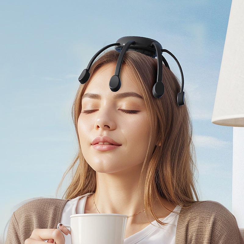 Masseur de tête intelligent en forme de pieuvre