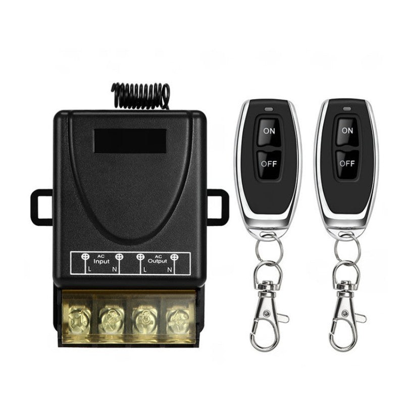 📢📢50% DE RÉDUCTION ! 📡⚡ Kit Sans Fil Interrupteur + Récepteur – Contrôle à 100 m, 30 A & Installation Sans Câblage ⚙️