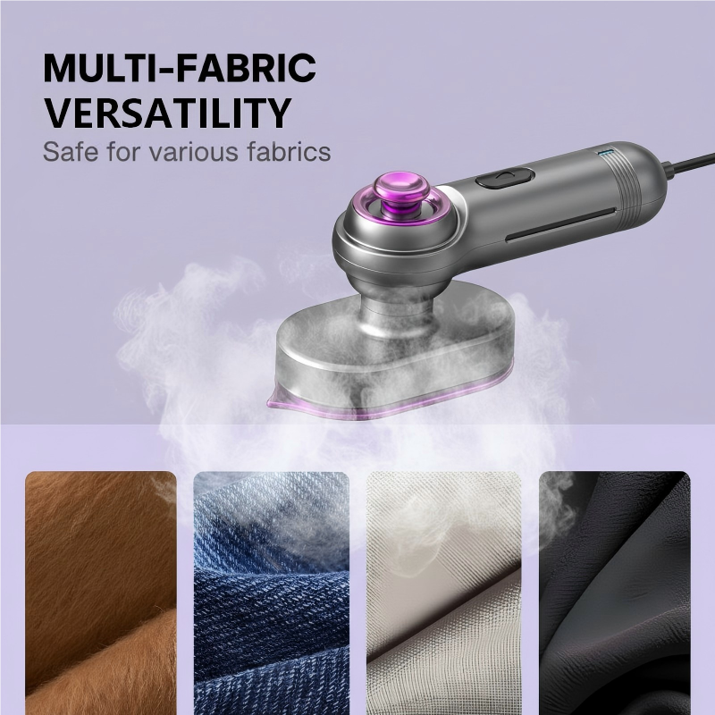 📢📢50% de réduction ! ✨ Défroisseur Portable à Main – Chauffe en 20s, Idéal pour Tous les Tissus & Parfait en Voyage ! 👗