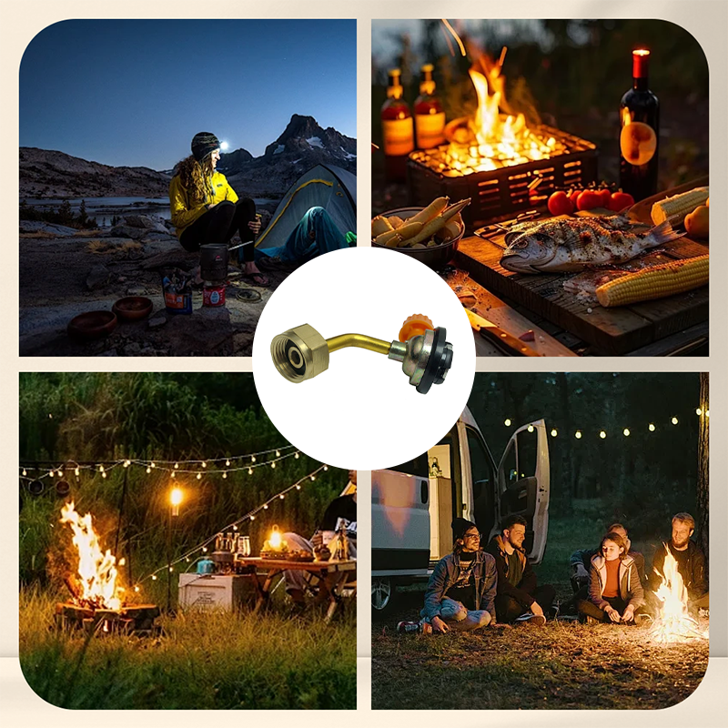 Gas Canister Refill Tool for Outdoor Stoves