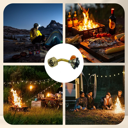 Gas Canister Refill Tool for Outdoor Stoves