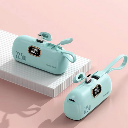 🔋 Offre à durée limitée sur les nouveaux produits ✨ Mini batterie externe portable pour téléphone 5000 mAh