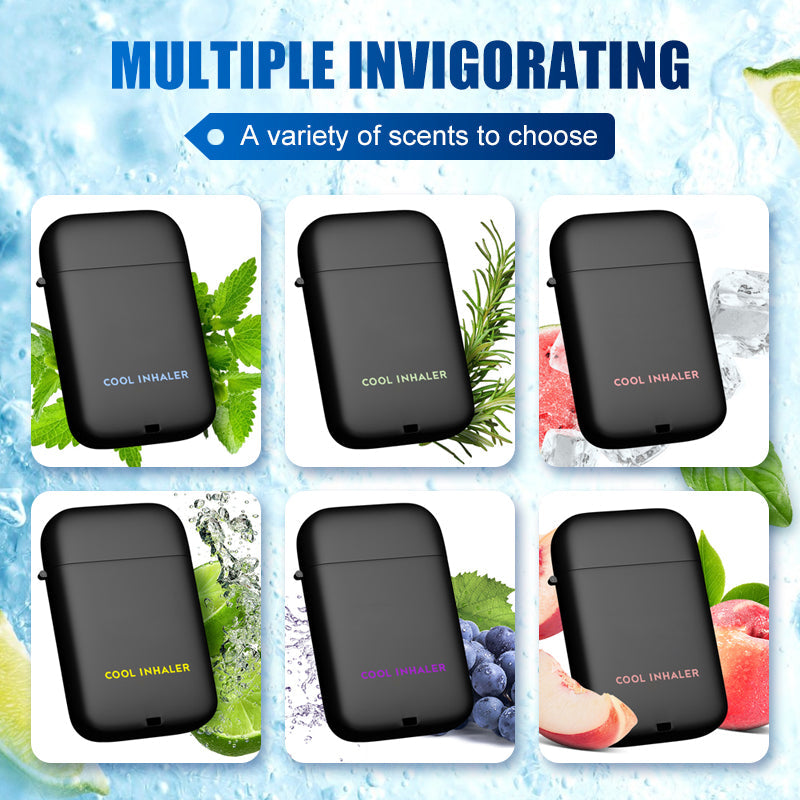 ⚡ Concentration Express & Anti-Somnolence – Inhalateur Nasal 2 en 1 Aromathérapie ❄️【ACHAT SÉCURISÉ】