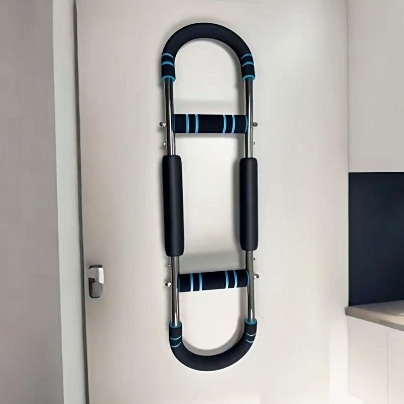 🔥Barre de musculation réglable pour appareils d'entraînement des bras, appareils d'entraînement de la force des bras et du tronc, appareil d'entraînement portable pour salle de sport à domicile et fitness