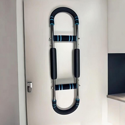 🔥Barre de musculation réglable pour appareils d'entraînement des bras, appareils d'entraînement de la force des bras et du tronc, appareil d'entraînement portable pour salle de sport à domicile et fitness