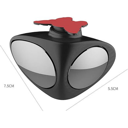 🚗 Offre Super Sécurité Parking ! 🔍 Rétroviseur Extérieur HD Étanche Double Face – Idéal pour le stationnement, changement de voie et espaces restreints 🌧️ | Rotation 360°, large champ de vision & antibuée ✅