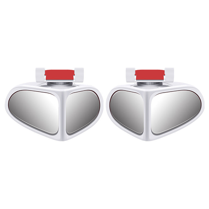 🚗 Offre Super Sécurité Parking ! 🔍 Rétroviseur Extérieur HD Étanche Double Face – Idéal pour le stationnement, changement de voie et espaces restreints 🌧️ | Rotation 360°, large champ de vision & antibuée ✅