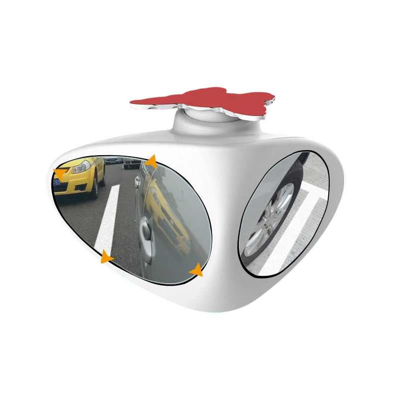 🚗 Offre Super Sécurité Parking ! 🔍 Rétroviseur Extérieur HD Étanche Double Face – Idéal pour le stationnement, changement de voie et espaces restreints 🌧️ | Rotation 360°, large champ de vision & antibuée ✅