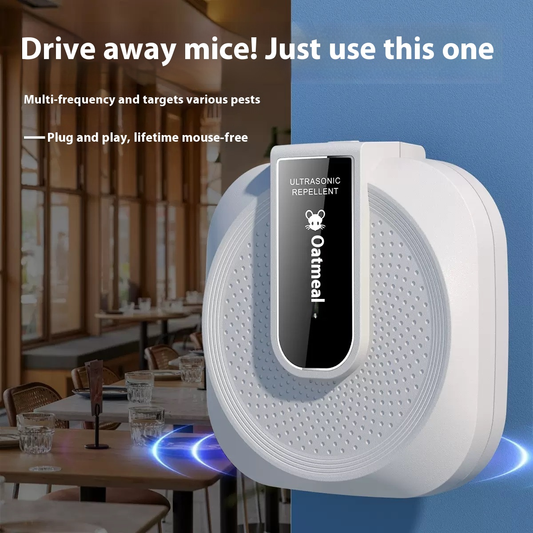 🔊Répulsif Ultrasonique Anti-Bateaux et Anti-Rats - Technologie Intelligente 360°