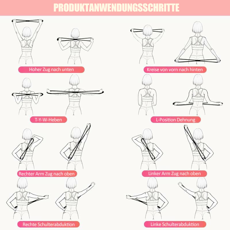 🔥 Promo - 50% – Élastiques de résistance fitness en forme de 8 pour hommes et femmes
