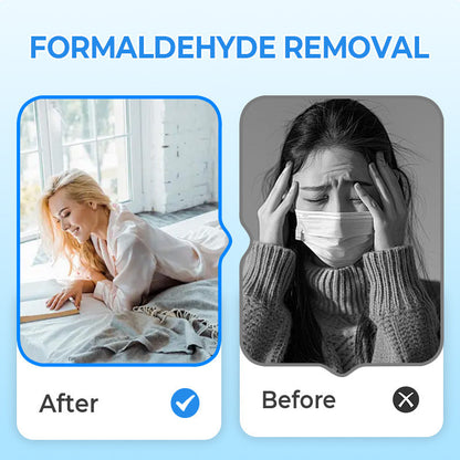 📢📢50 % de réduction !! ⏰ Purificateur d’air anti-formaldéhyde – Filtre HEPA + Charbon Actif, Lumière Bleue Antibactérienne & Silencieux à 37 dB ! 🍃