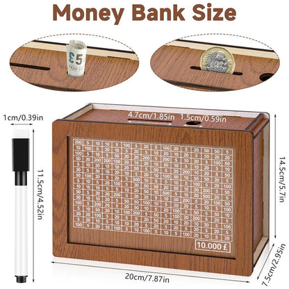 📢📢50 % de réduction – Boîte à Monnaie avec Compteur 🪙💰 Votre Partenaire Intelligent pour Épargner & Réaliser vos Rêves !