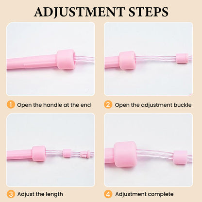 📢📢 Achetez-en un, obtenez-en un gratuitement ! 🏅 Corde à sauter lumineuse à LED pour enfants – trois modes d'éclairage, longueur réglable, poignées antidérapantes ! ⏰✨👧