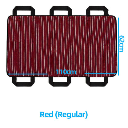 Coussin de transfert d'assistance à la station debout avec poignées