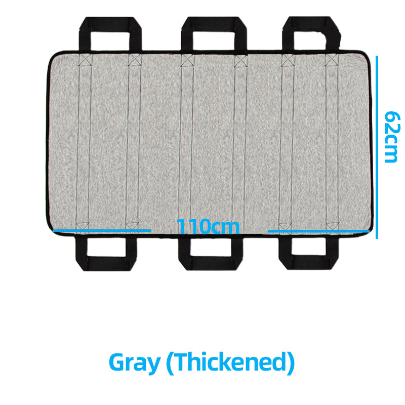 Coussin de transfert d'assistance à la station debout avec poignées