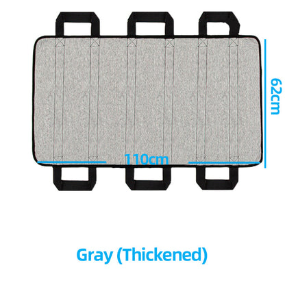 Coussin de transfert d'assistance à la station debout avec poignées