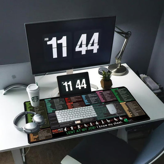 Tapis de bureau antidérapant et anti-taches