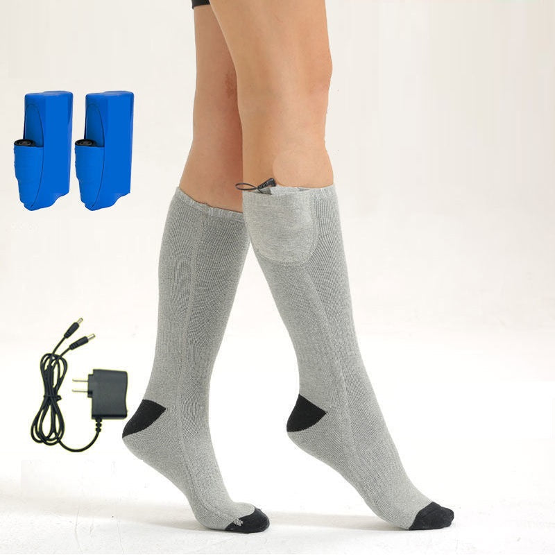 🎊 50% off 🎊 Chaussettes chauffantes à température réglable - batterie améliorée - unisexe