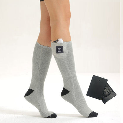 🎊 50% off 🎊 Chaussettes chauffantes à température réglable - batterie améliorée - unisexe
