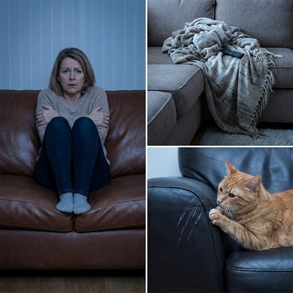 Coussin de canapé antidérapant en velours côtelé matelassé