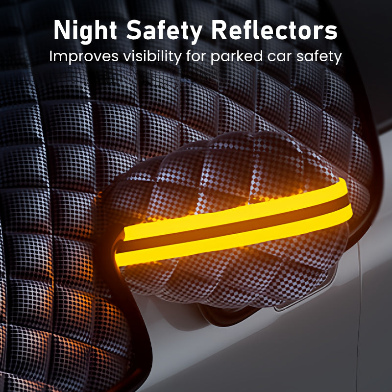 🚗❄️ 50% de réduction ! Housse de neige épaisse pour pare-brise toutes saisons – Protection hiver/été, anti-vent & bandes réfléchissantes