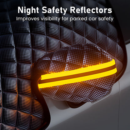 🚗❄️ 50% de réduction ! Housse de neige épaisse pour pare-brise toutes saisons – Protection hiver/été, anti-vent & bandes réfléchissantes
