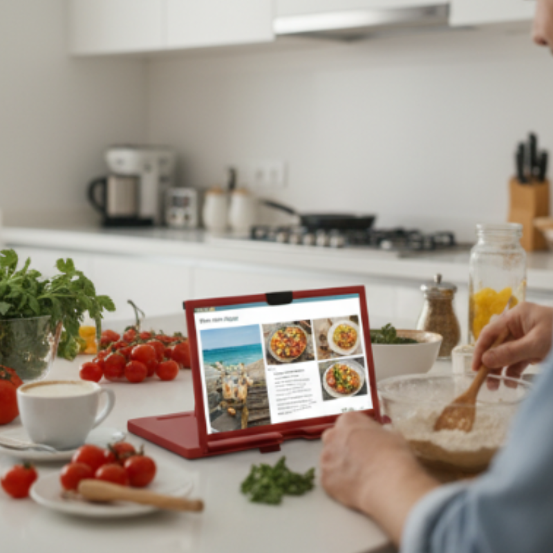 🥳VENTE CHAUDE 2026🥳💞50K+ VENDU !💥👓❤️ Soulagez la fatigue oculaire, rendez l'écran « plus grand » | Loupe de téléphone HD pour une visualisation plus facile🎬✨