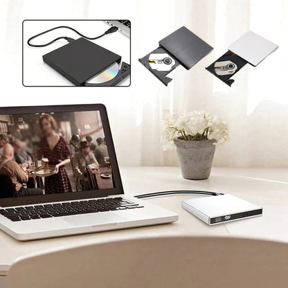 📢📢58% de réduction ! 💿💻 Lecteur CD/DVD Externe – Plug & Play, Portable & Compatible Mac/Windows