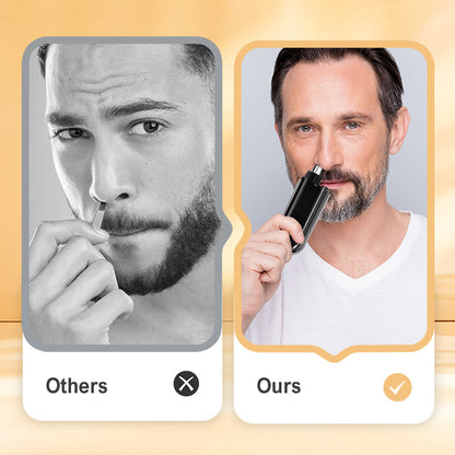 Tondeuse à poils de nez électrique multifonction universelle avec affichage numérique