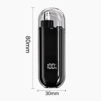 Tondeuse à poils de nez électrique multifonction universelle avec affichage numérique