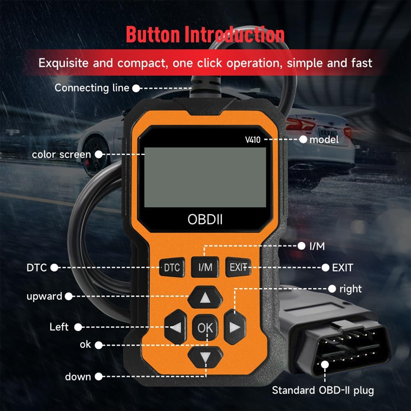 🔧🚗 50 % de réduction ⚡ Scanner OBD2 professionnel – Diagnostic complet, effacement 1 clic & 8 langues ! Compatible tous véhicules 1996+ 📊💡